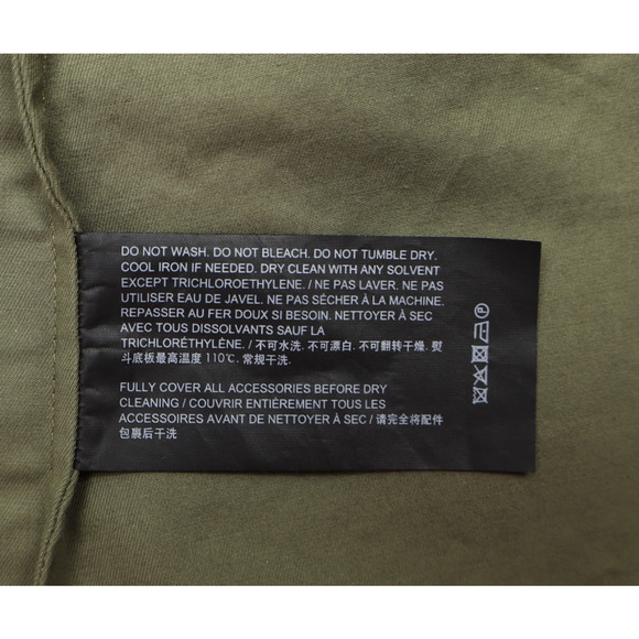 Theory Women's Willow Green Soft Chino Short Sleeve Belted Shirt Dress Sz 2 - Picture 6 of 7